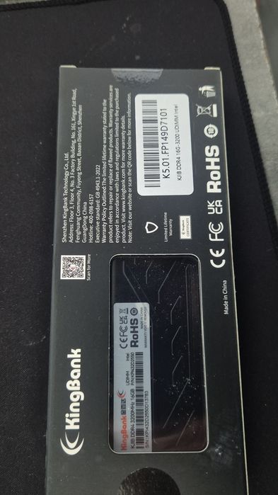 Опертивка 16гб ddr4