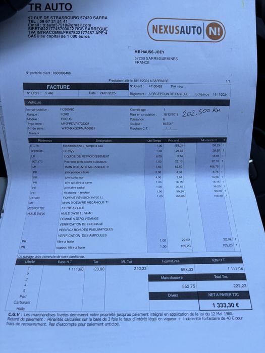 Ford Focus ST/1.5 Diesel/Cutie Automata/Distributie schimbata/Garantie