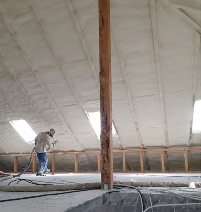 Izolatii cu spuma poliuretanica /Termo Fono izolatie celula deschisa