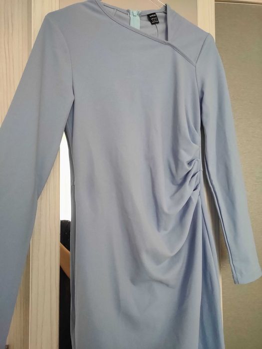 Rochie midi baby blue