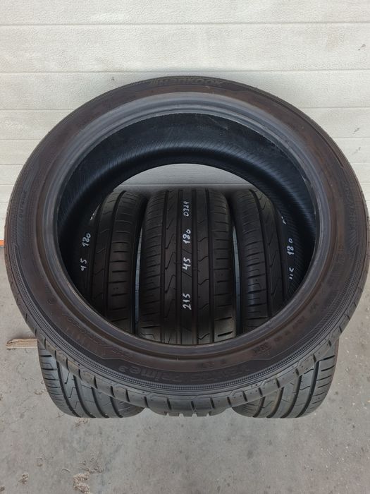 Летни гуми 4 броя HANKOOK VentusPrime3 215 45 R18 дот 0324