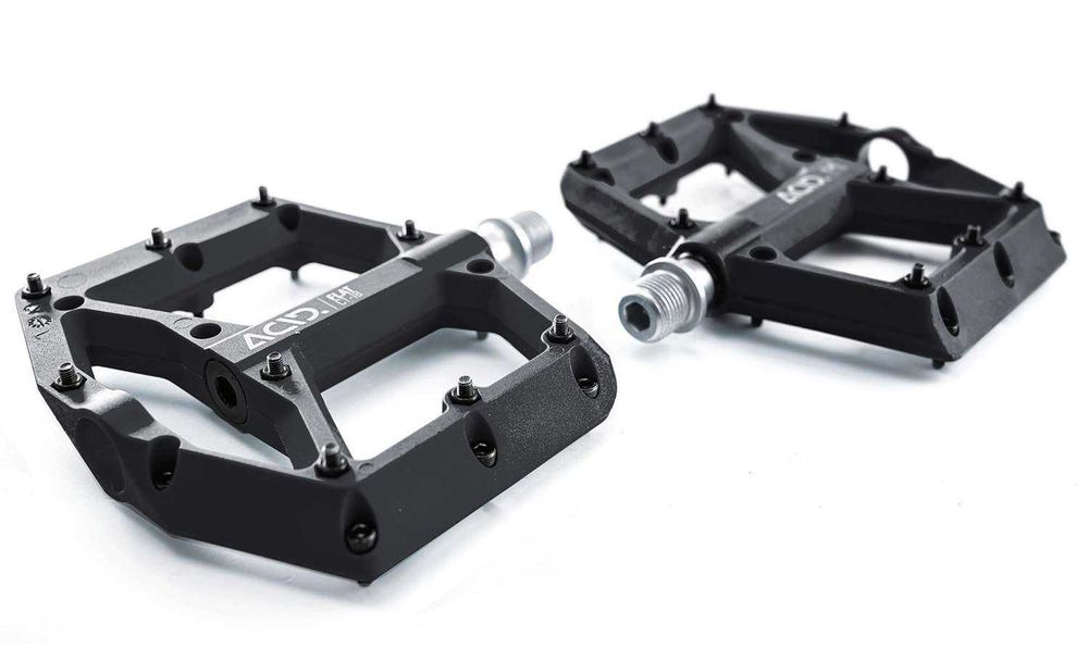 НОВИ педали CUBE ACID Flat C1-IB Алуминий за колело велосипед DH ДХ