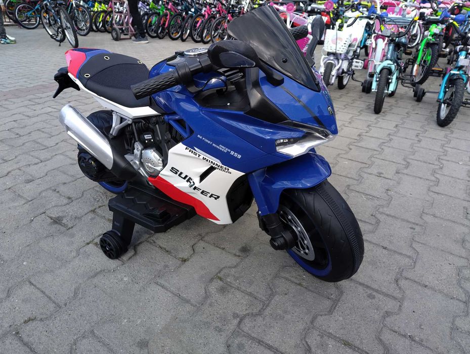 KAWASAKI акумулаторен мотор SURFER син