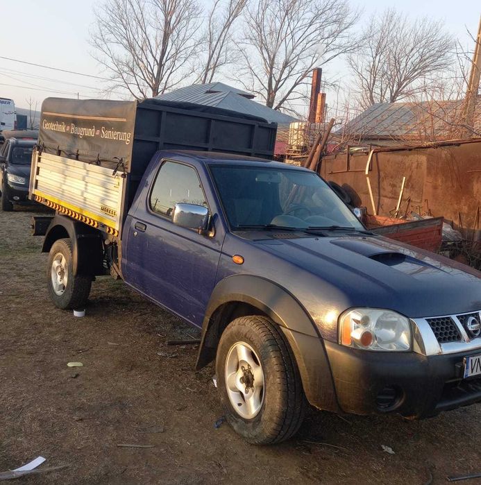 NISSAN Navara Basculabil 2004 2.5dCi 155 CP 4x4 bena basculabila 2.30m