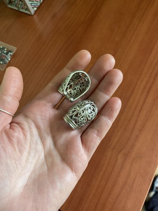 серьги, каффы, заколки