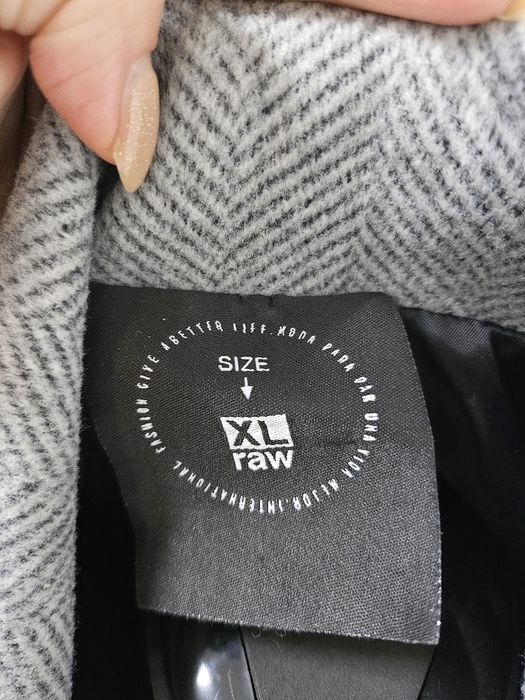 Ново вълнено сако-палто в размер XL