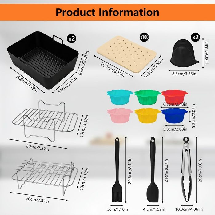Set accesorii Air Fryer