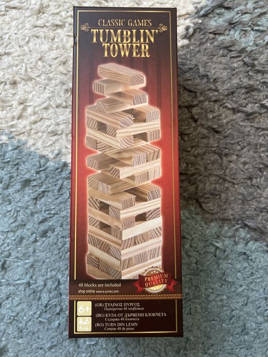 Настолна игра "Tumblin' Tower" (Дженга)