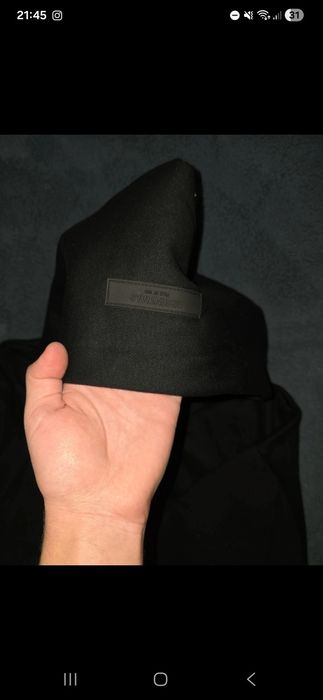 Hanorac essentials negru marimea M