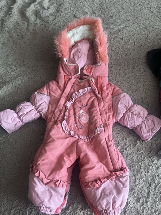 Детский комбинезон зимний на девочку