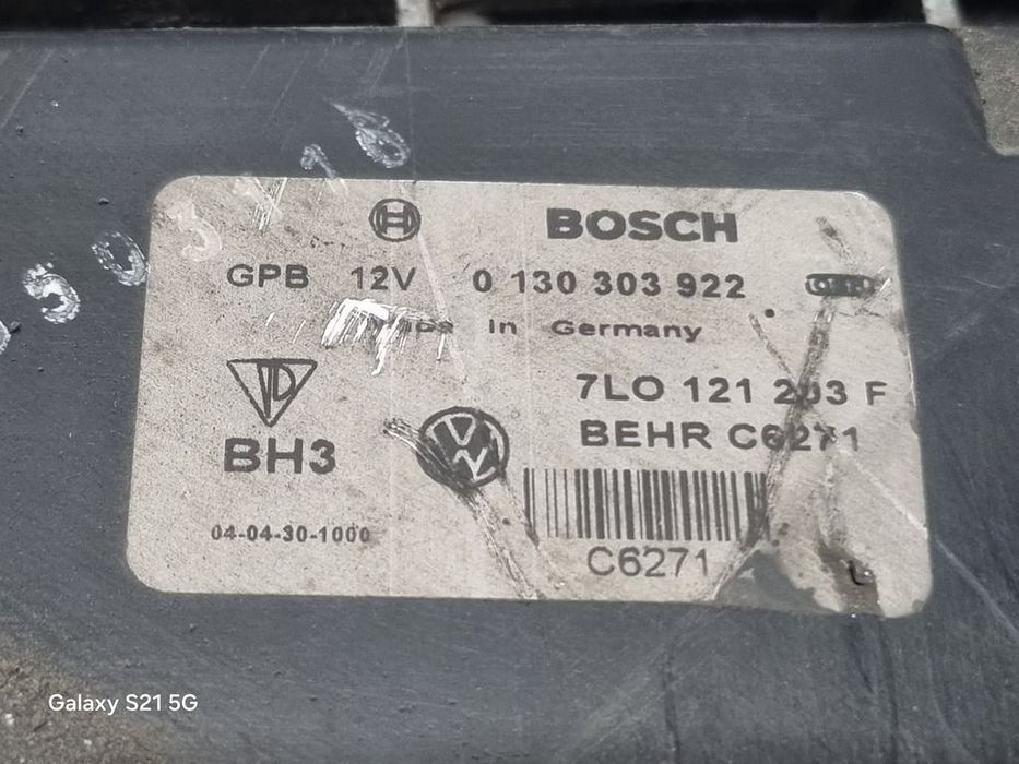 Electroventilator Volkswagen Touareg 7L 2.5 TDI 2003 - 2006 174CP Automata (550) Diesel ...