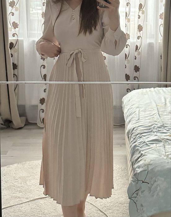 rochie midi eleganta