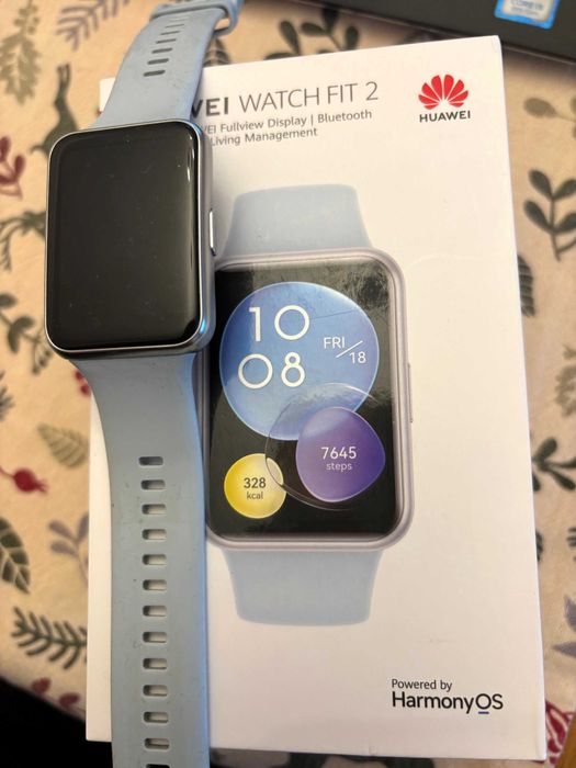Смарт часовник Huawei Watch Fit 2 Active – отличен, пълен комплект