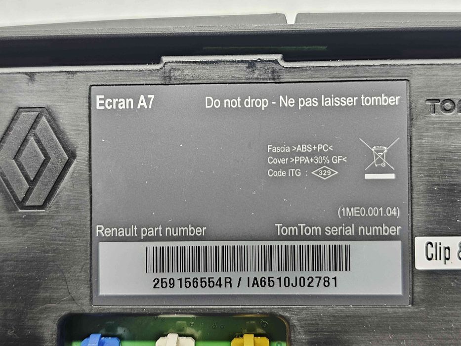 Display bord Renault Megane 3 (B95) [Fabr 2008-2016] 259156554R