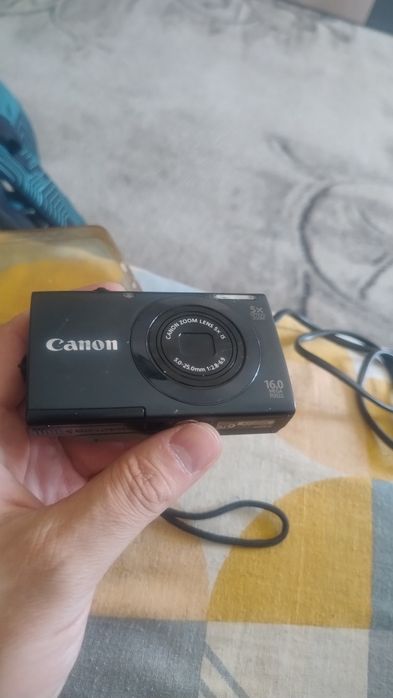 Aparat Foto Canon PowerShot A3400 IS – 16MP, Ecran Tactil, Filmare HD