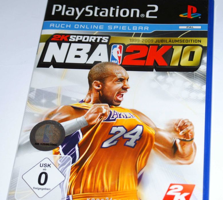 PS2 NBA 2K10 PS2 PlayStation 2 PAL NBA2K10 НОВА