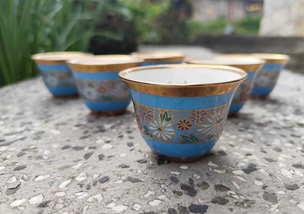 Рядък японски чаен сервиз