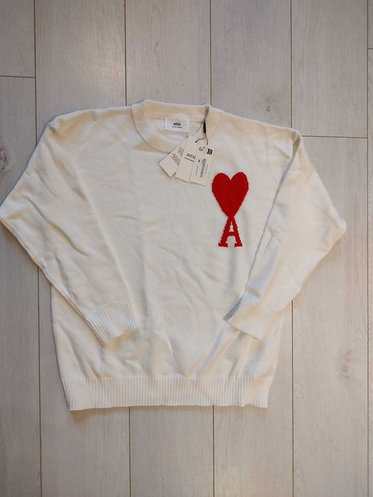 Bluza Ami Paris Alba (M) Noua cu eticheta | Livrare cu verificare