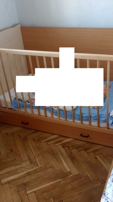 Легло/кошара за бебе 60/120см