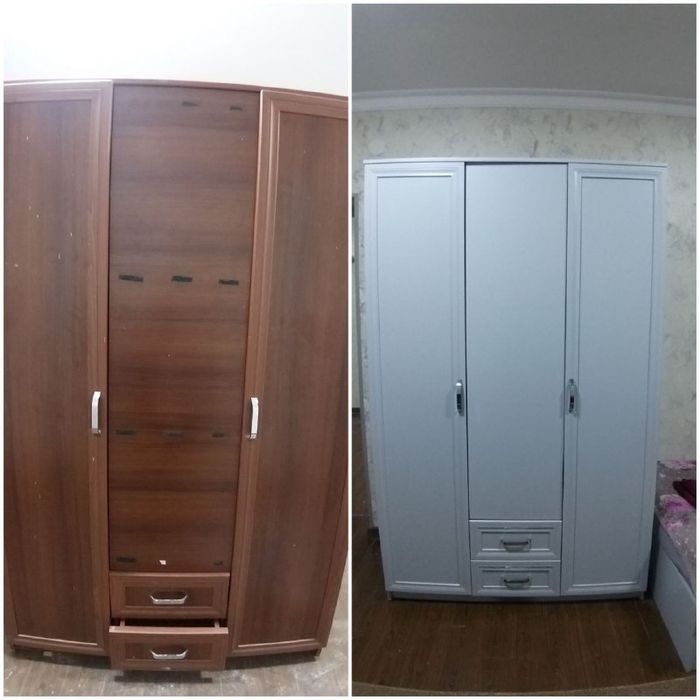 Малярка услуга по мебели и дверей. Любой сложности.