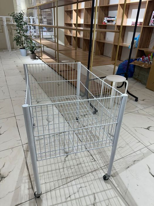 Корзина полка стойка вешелка