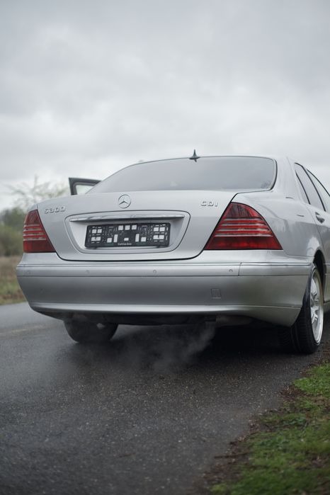 Bara spate Mercedes S CLASS W220 facelift, nonfacelift far aripa bara
