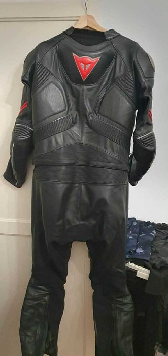 Кожен мото екип DAINESE, 56 размер