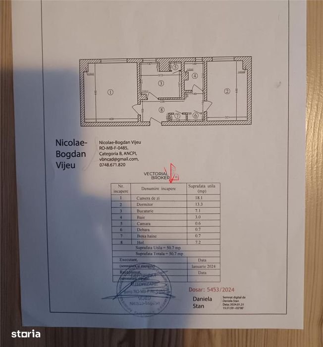 Apartament decomandat, mobilat utilat et.6 Colentina Doamna Ghica