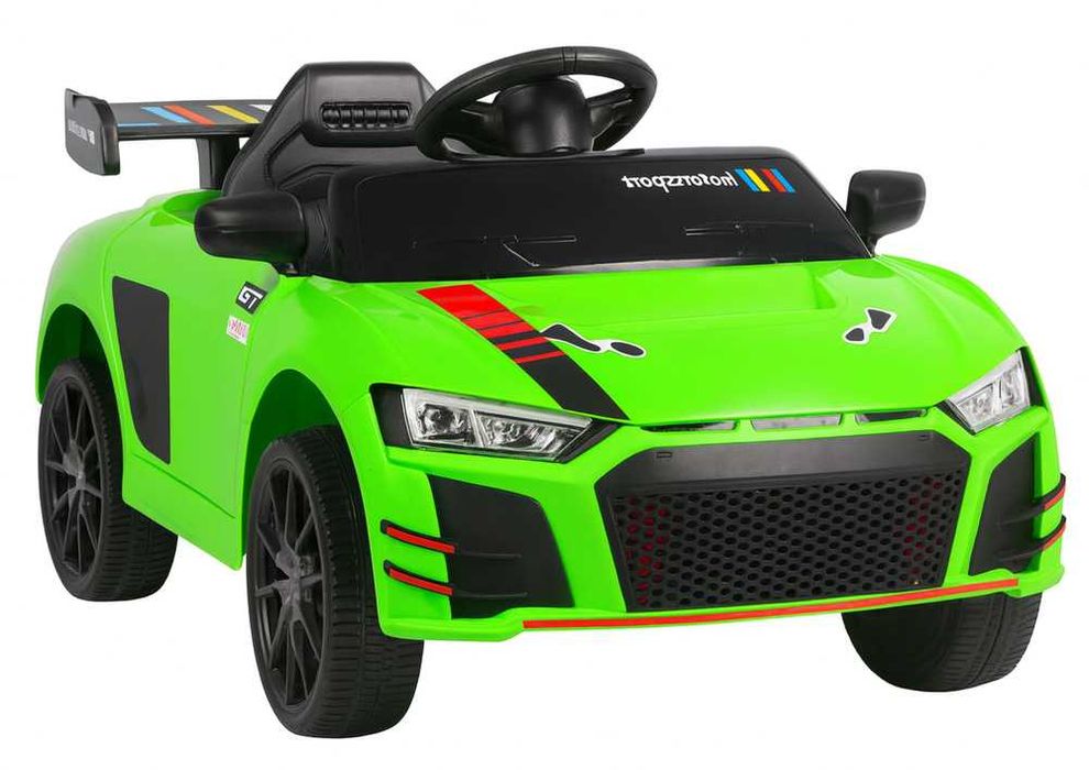 Masinuta electrica copii Model 915 verde, telecomanda USB MP3