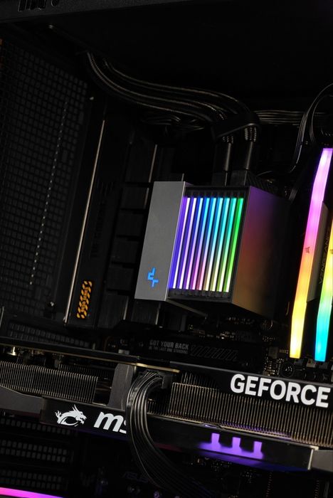 Компьютер i5 14600kF/DDR4 32g/RTX 5070/ssd 512/бп600w