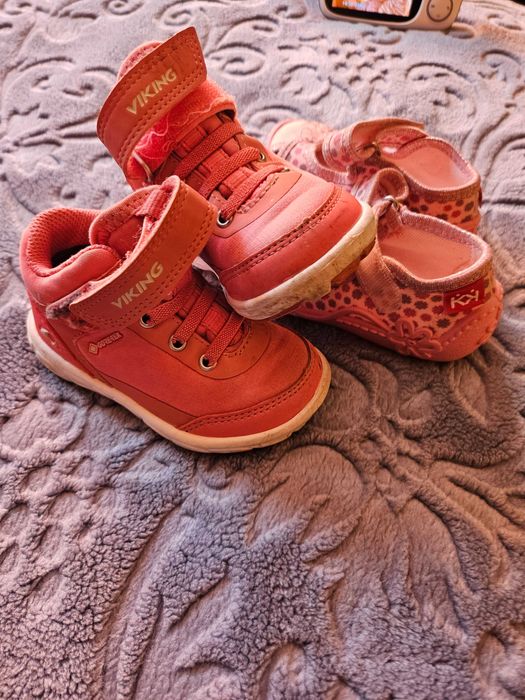 Бебешки боти 21номер за момиче Викинг