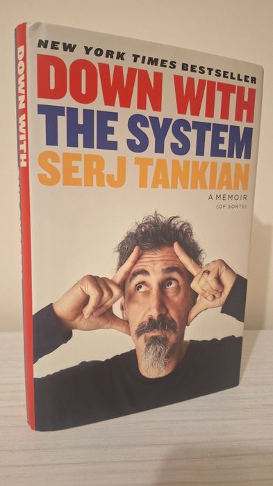Книга - автобиография с АВТОГРАФ! Serj Tankian / System of a Down