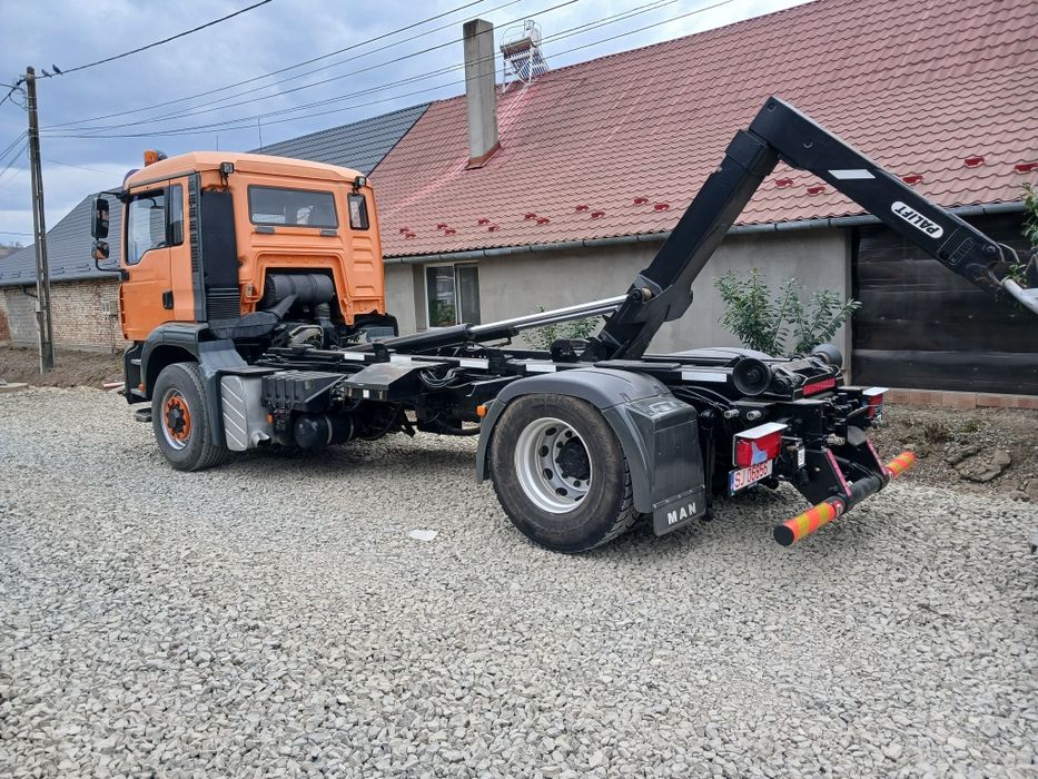 MAN TGA  abrollkipper 4x4