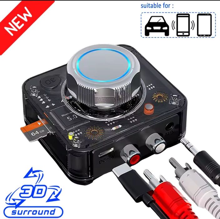 Audio Receptor Bluetooth Stație ,Sistem Audio ,Combină muzicala etc