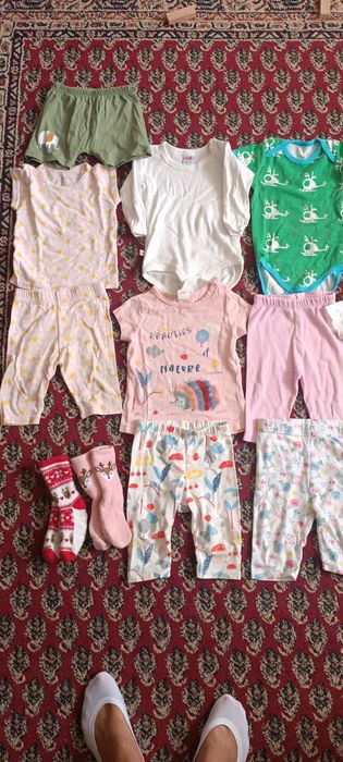 Бебешки дрехи 3-9 месеца за момиче