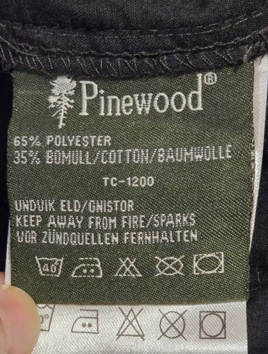 Pantalonii bărbați vanatoare drumeție Pinewood 52 (46cm)