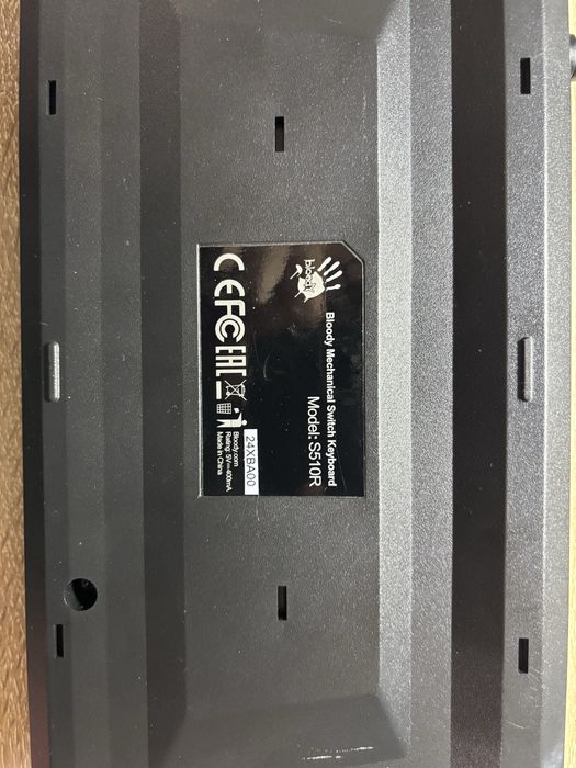 Клавиатура Bloody mechanical switch keyboard s510r