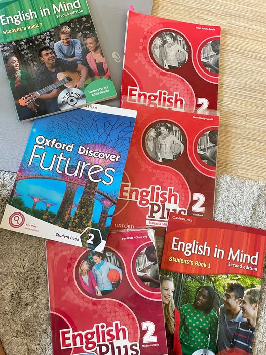 Учебници+дискове Английски език Oxford А1/А2