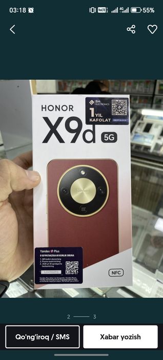 Honor 9 d 8 ga 256