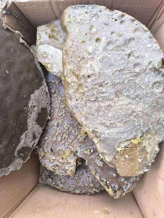 Воск темный очищеный с пасеки