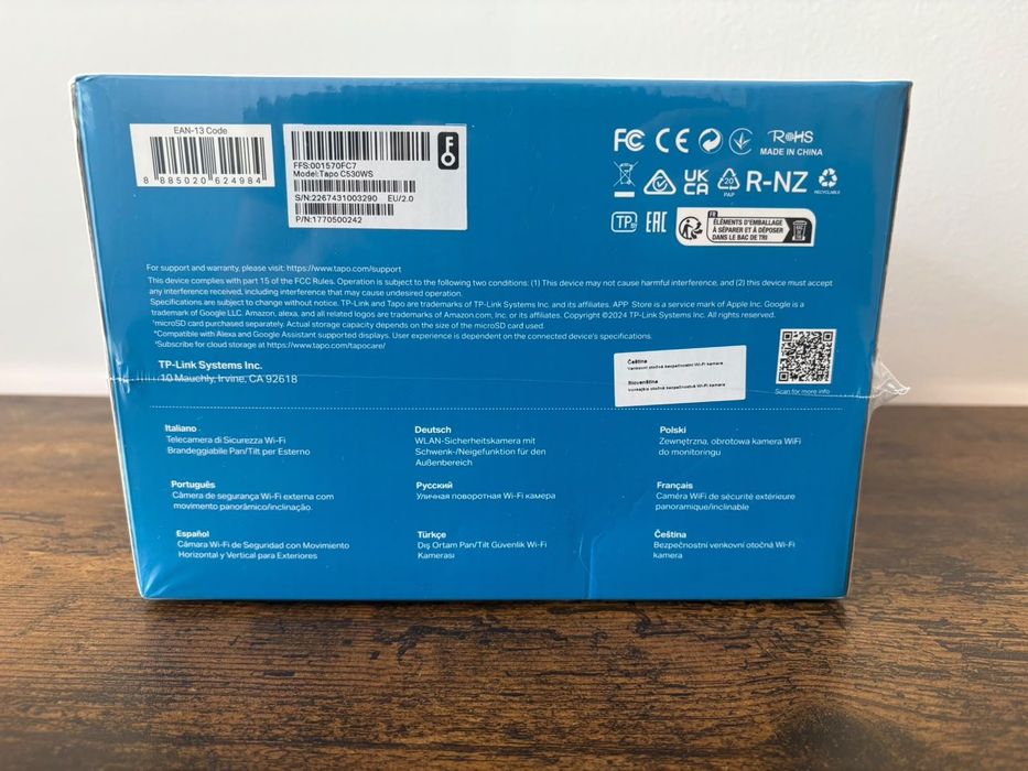 Camera de supraveghere TP-Link Tapo C530WS - Sigilata, Garantie