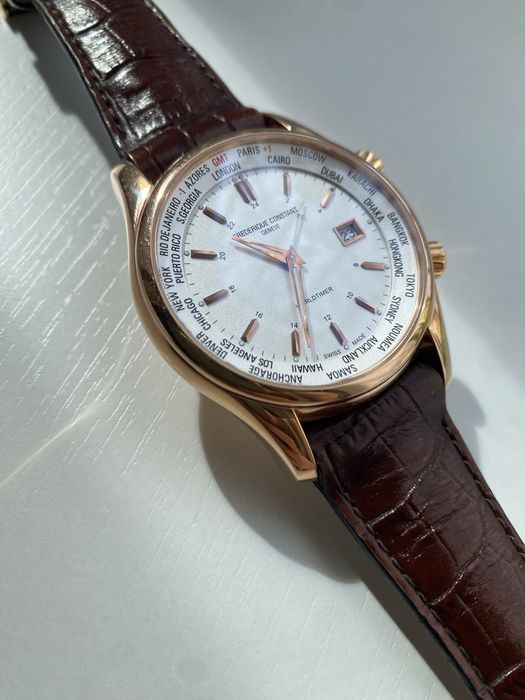 Швейцарские часы Frederique Constant Classics Index Worldtimer
