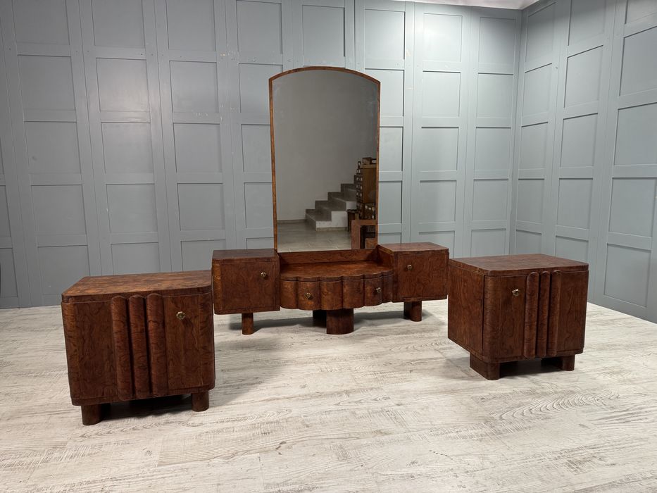 Тоалетка с нощни шкафчета Art Deco Р530