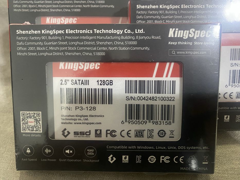 Продам внешний накопитель SSD128