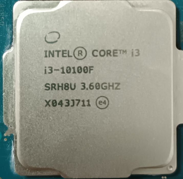 Продам процессор i3 10100f