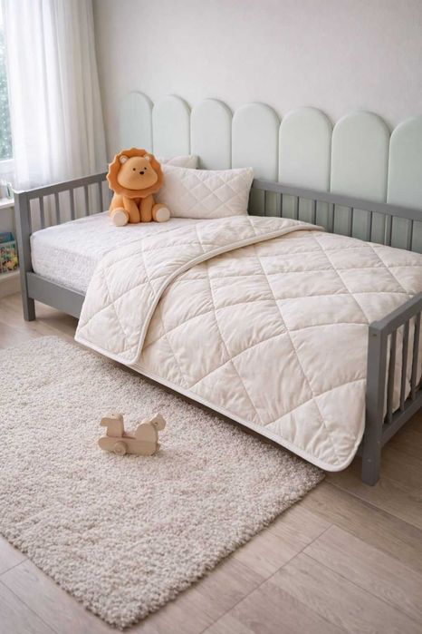 Pilota Perna Topper Lana Merinos Bebe Copil 100% Naturala Antialergica