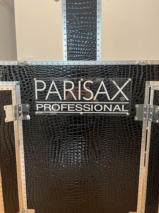 Statie profesionala PARISAX make-up & hair cu 2 posturi de lucru.