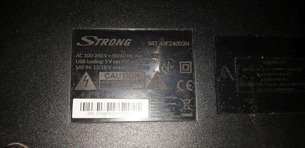 Телевизор за части Strong SRT 40FZ4003N