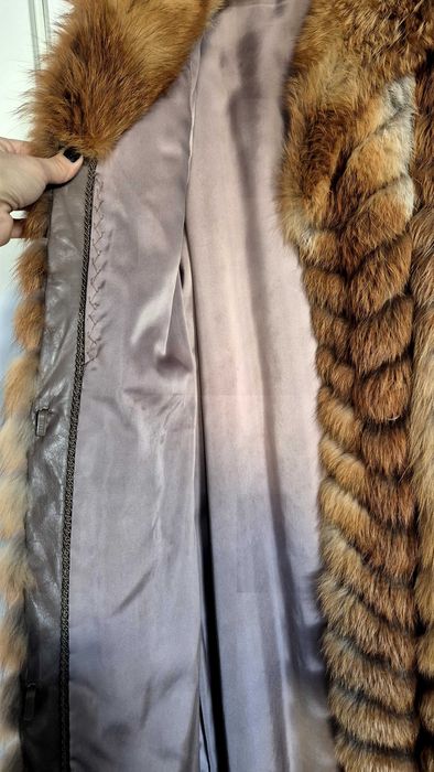 Blana naturala vulpe rosie