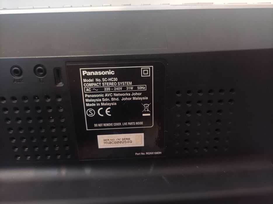 Vând sistem Panasonic